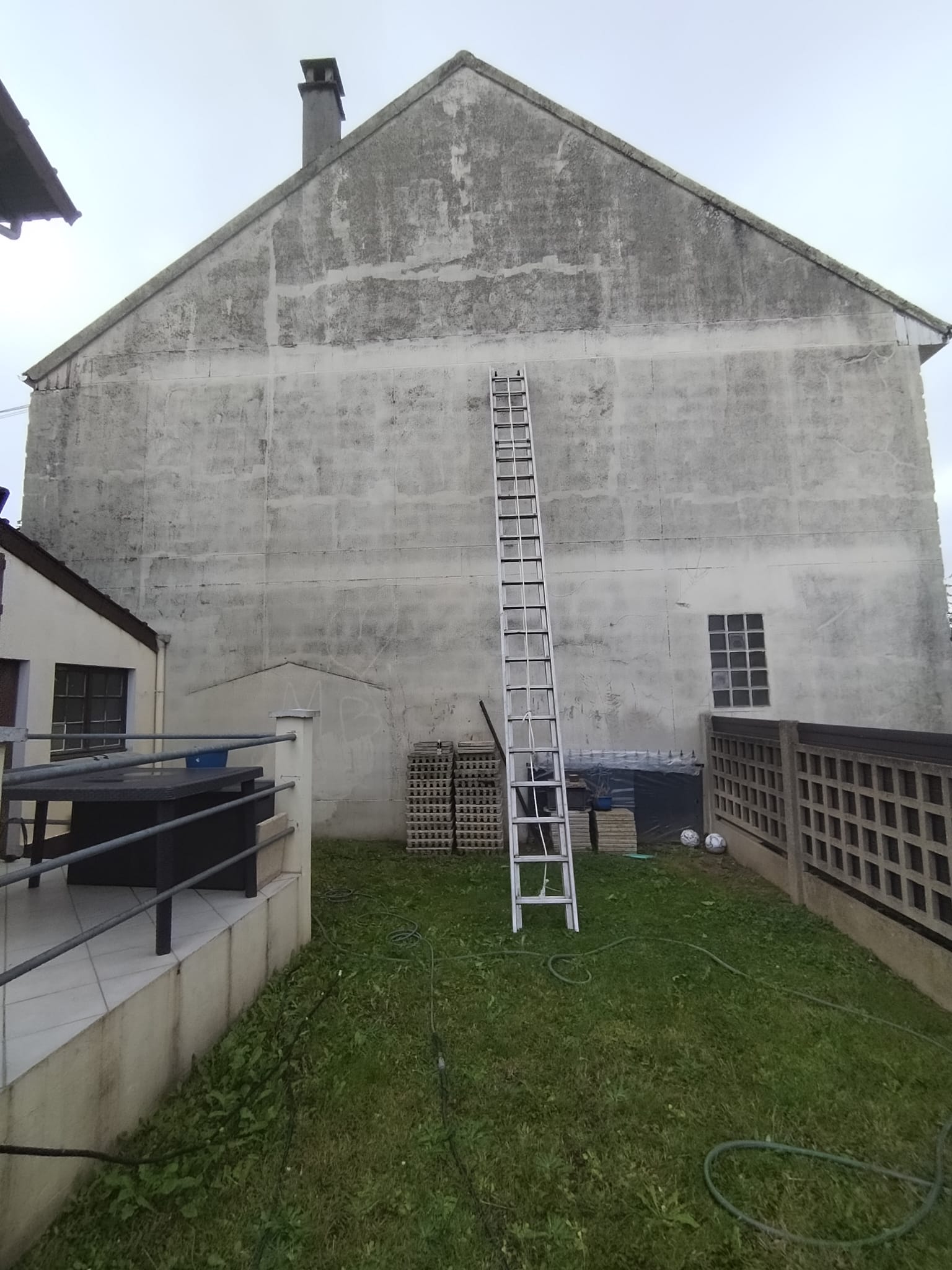 Nettoyage de façade, application de peinture et hydrofuge à Champigny-sur-Marne, photo 3